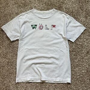 Rare Vintage Tyler The Creator OFWGKTA Wolf Gang Tour Shirt